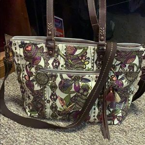 Saksroot purse
